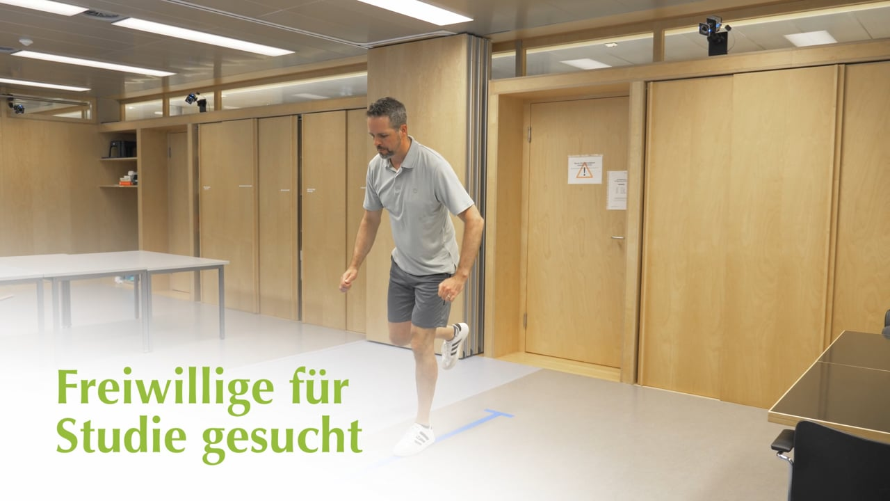 Freiwillige für Gleichgewichtsstudie gesucht